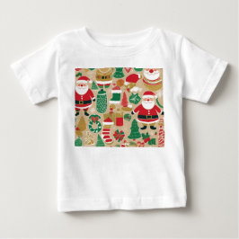 ジンジャーブレッド お菓子の子供服 トッドラーTシャツ ベビーTシャツ