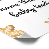 ジンジャーブレッド – そのベビー食品の名前 ポスター (角)