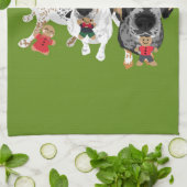 ジンジャーブレッド キッチンタオル (折り畳み)