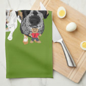 ジンジャーブレッド キッチンタオル (四つ折り)