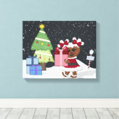 ジンジャーブレッド キャンバスプリント (インサイチュ (ウッドフロア))