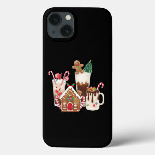 ジンジャーブレッド クリスマスコーヒー好きな人へのギフト クリスマス iPhone 13ケース