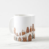 ジンジャーブレッド クリスマスタウンマグ コーヒーマグカップ (正面左)