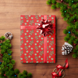 ジンジャーブレッド クリスマス包装紙 ラッピングペーパー
