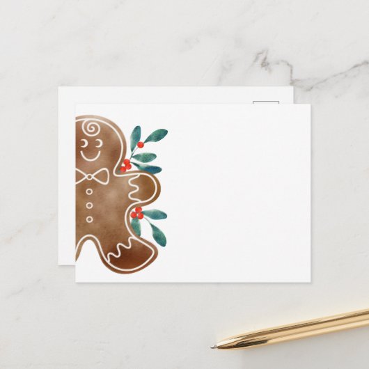 ジンジャーブレッド シーズンポストカード (正面/裏面インサイチュ)