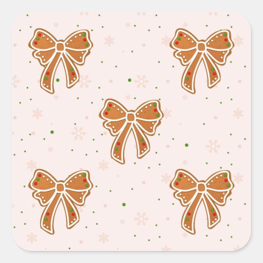 ジンジャーブレッド スクエアシール (正面)