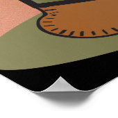 ジンジャーブレッド・スナップ・アート | クリスマス ポスター (角)