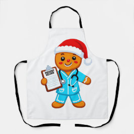 ジンジャーブレッド ナース クリスマス 2026 ホリデー ヘルスケア エプロン