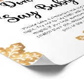 ジンジャーブレッド – ベビー ポスター (角)