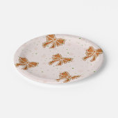 ジンジャーブレッド ペーパープレート (アングル)