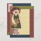 ジンジャーブレッド ポストカード (正面/裏面)