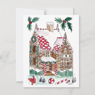 ジンジャーブレッド メモカード ブランク 封筒付 ノートカード