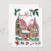 ジンジャーブレッド メモカード 白紙 封筒付 ノートカード (正面/裏面)