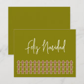 ジンジャーブレッド・メン オン フェリス・ナビダー シーズンカード (正面/裏面)