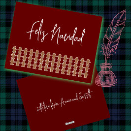 ジンジャーブレッド・メン オン フェリス・ナビダ―ド シーズンカード