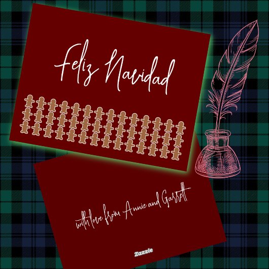 ジンジャーブレッド・メン オン フェリス・ナビダ―ド シーズンカード