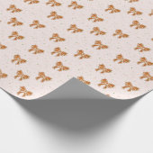 ジンジャーブレッド ラッピングペーパー (角)