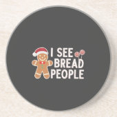 ジンジャーブレッド 楽しい クリスマス お菓子作り ホリデー コースター (正面)