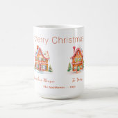 ジンジャーブレッド「From Our House」クリスマスマグ コーヒーマグカップ (中央)