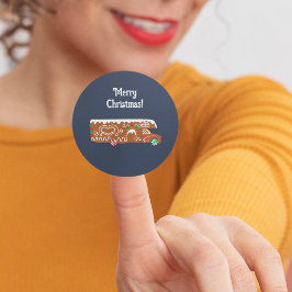 ジンジャーブレッド RV クラスC キャンパー クリスマス ラウンドシール