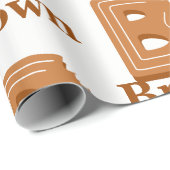 ジンジャーブレッドBクリスマス ラッピングペーパー (ロールコーナー)