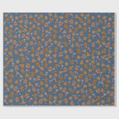 ジンジャーブレッドCookieとキャンディカン ラッピングペーパー (フラット)