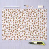 ジンジャーブレッドCookieとキャンディカン 薄葉紙 (クラフト)