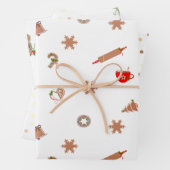 ジンジャーブレッドCookieと各種ギフトラップシート ラッピングペーパーシート (インサイチュ)