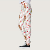 ジンジャーブレッドCookieクリスマスレギンス レギンス (左)