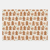 ジンジャーブレッドCookieシート ラッピングペーパーシート (正面2)