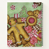 ジンジャーブレッドCookieデザートレシピブック ノートブック (裏面)