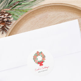 ジンジャーブレッドCookie交換 ラウンドシール