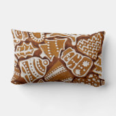 ジンジャーブレッドCookie装飾用クッション ランバークッション (裏面)