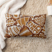 ジンジャーブレッドCookie装飾用クッション ランバークッション (ブランケット)