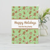 ジンジャーブレッドCookie – ガーデン国旗 シーズンカード (スタンド正面)