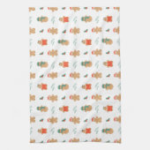 ジンジャーブレッドCookie キッチンタオル (縦)