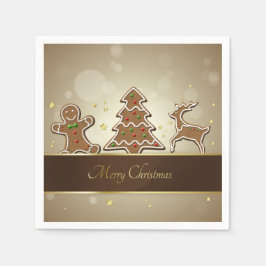 ジンジャーブレッドCookie スタンダードカクテルナプキン