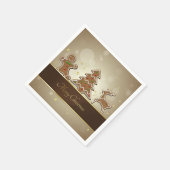 ジンジャーブレッドCookie スタンダードカクテルナプキン (角)