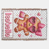 ジンジャーブレッドCookie スローブランケット (正面)