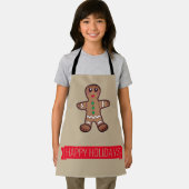 ジンジャーブレッドcookie – ハッピーホリデーズエプロン エプロン (インサイチュ)