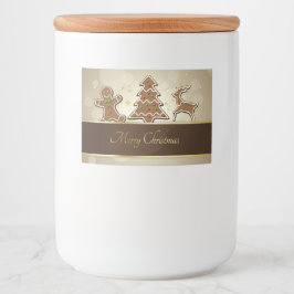 ジンジャーブレッドCookie フードラベル