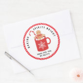 ジンジャーブレッドCookie |ベーキングスピリッツ ラウンドシール (封筒)