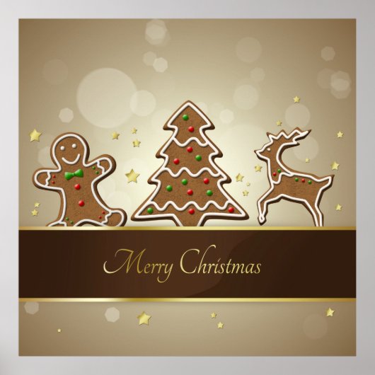 ジンジャーブレッドCookie ポスター (正面)