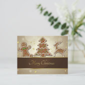 ジンジャーブレッドCookie ポストカード (スタンド正面)