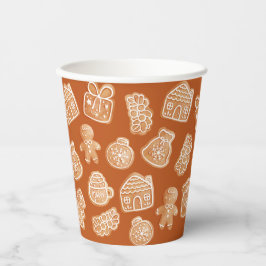 ジンジャーブレッドCookie（ライトブラウン） 紙コップ