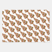 ジンジャーブレッドCookie ラッピングペーパーシート (正面)