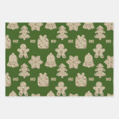 ジンジャーブレッドCookie ラッピングペーパーシート (正面2)