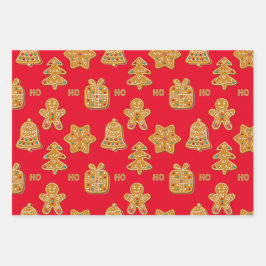 ジンジャーブレッドCookie ラッピングペーパーシート