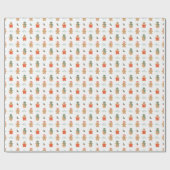 ジンジャーブレッドCookie ラッピングペーパー (フラット)