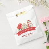 ジンジャーブレッドCookie |ラヴ焼いたィープバッグで フェイバーバッグ (封をした状態)